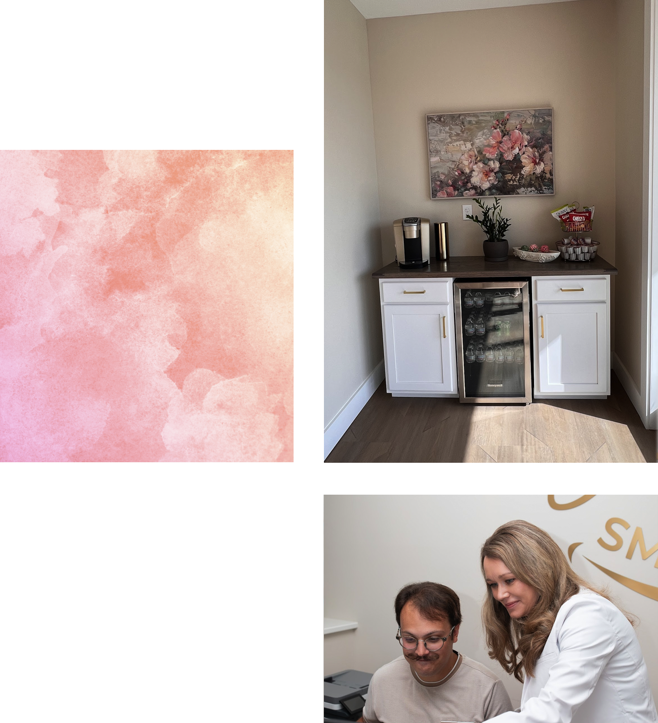 office interior collage