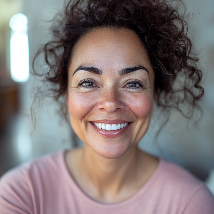 smiling woman