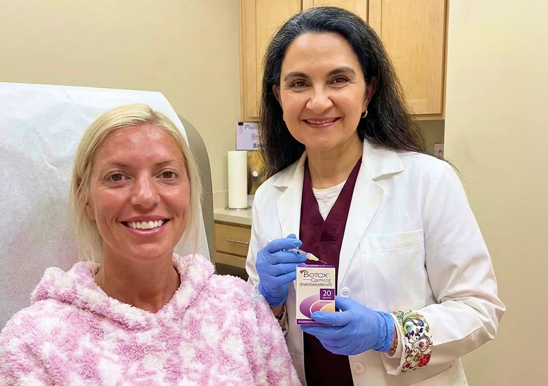 Dr. Daiza and smiling patient