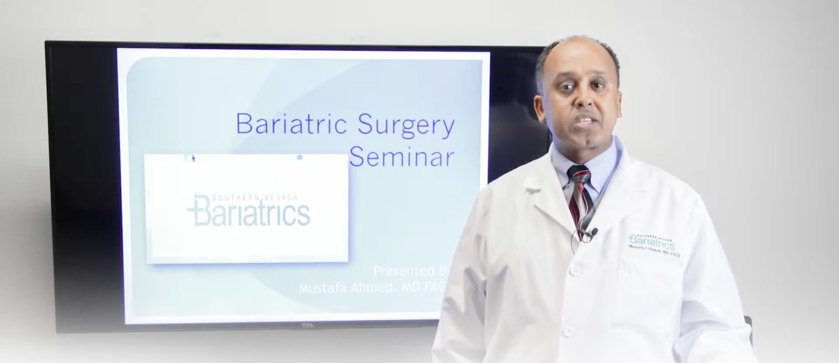 Dr. Ahmed speaking at a seminar