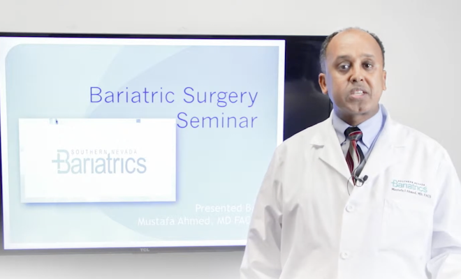 Dr. Ahmed at a seminar