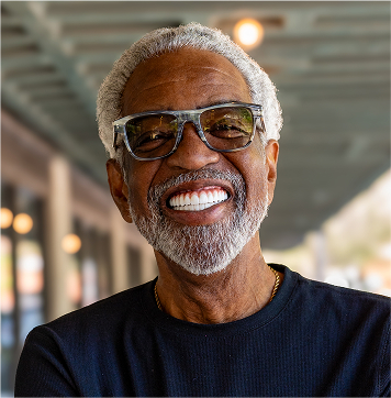 Dr. Tim J. Brooks' patient before and after treatment