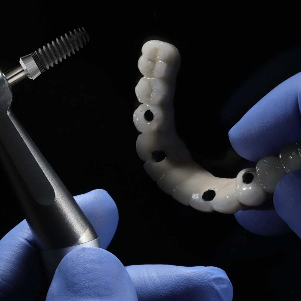 all on four on black background