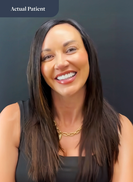 woman with beautiful smile