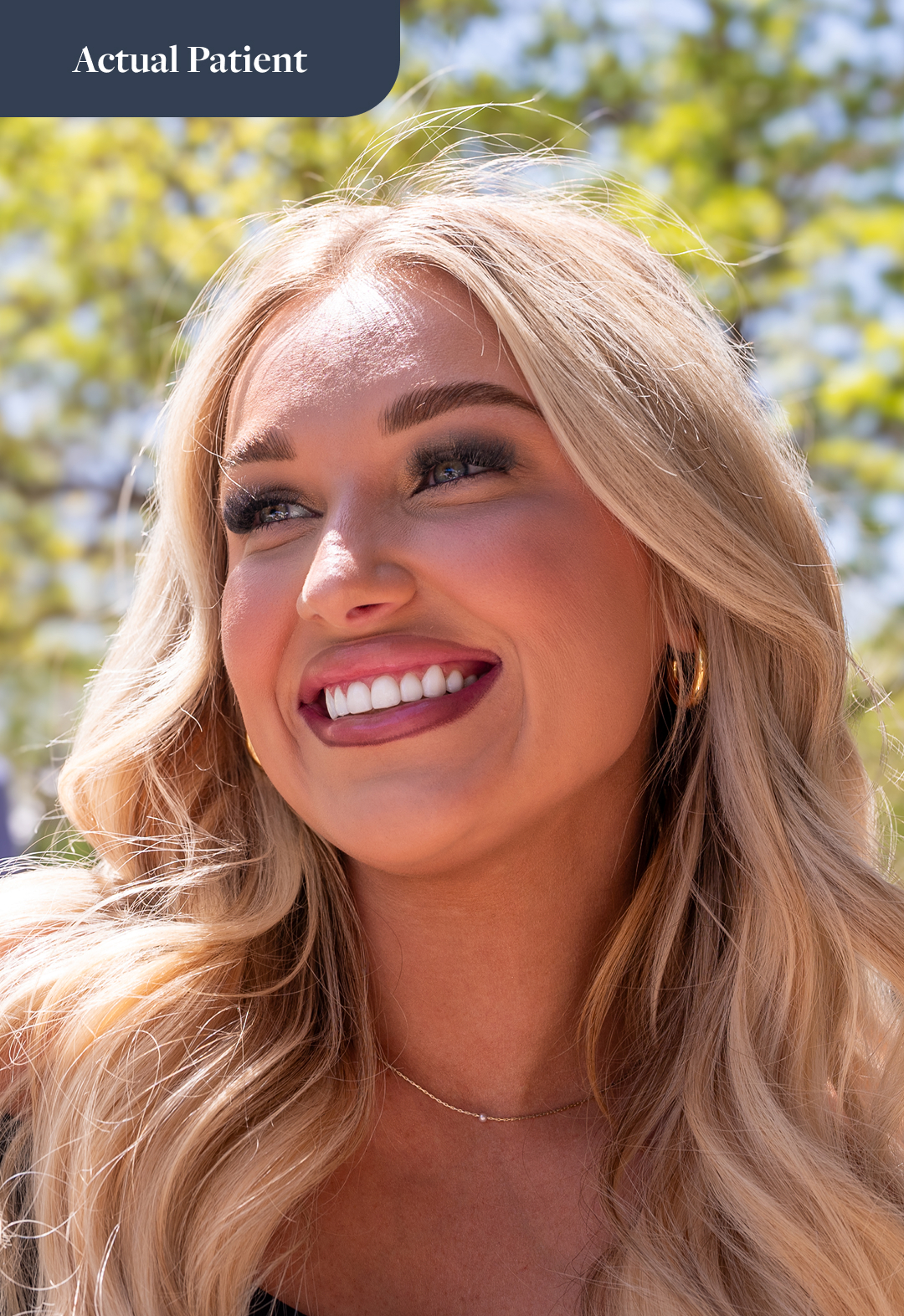 cosmetic dentistry patient