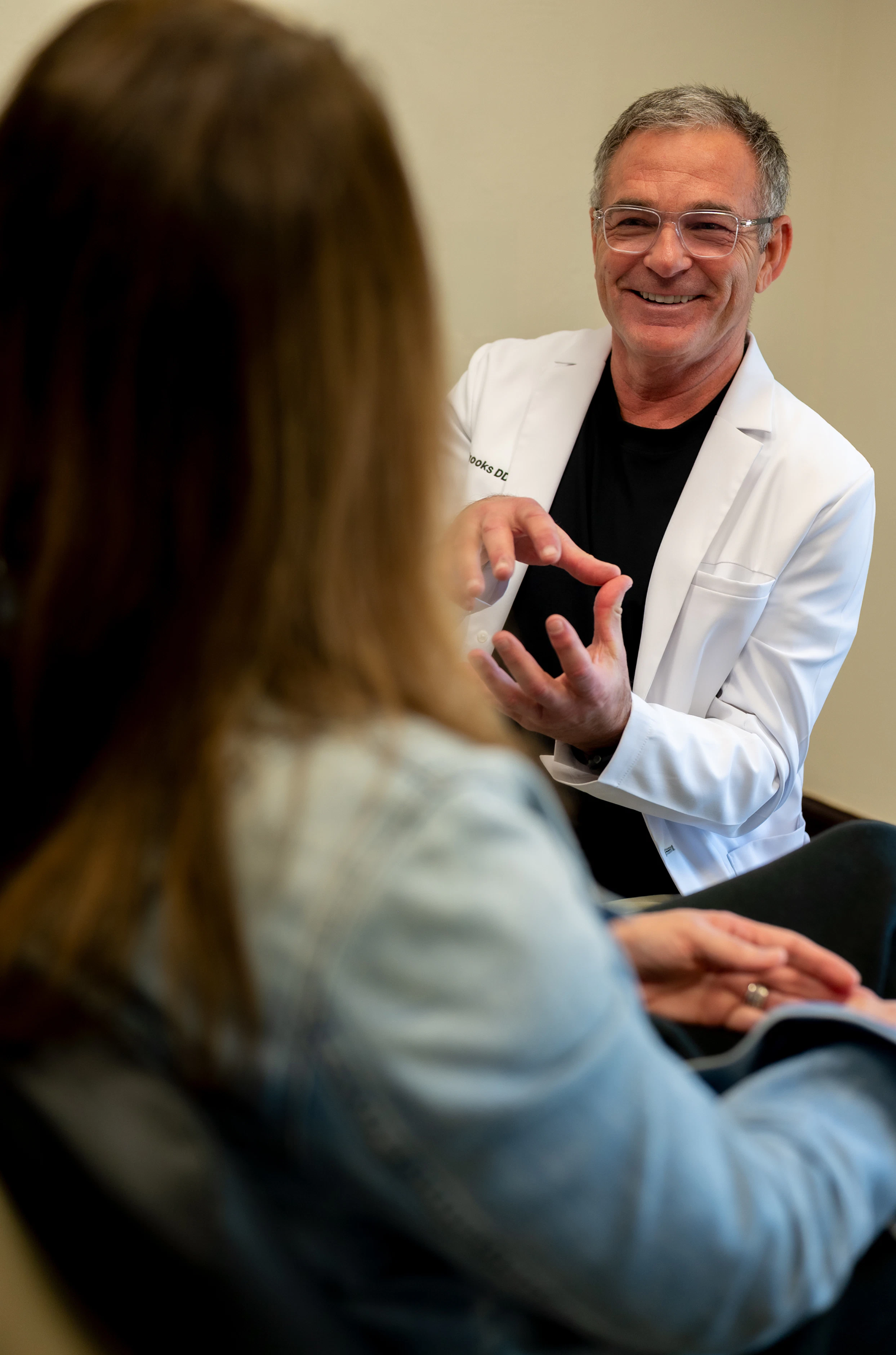 Dr. brooks and patient