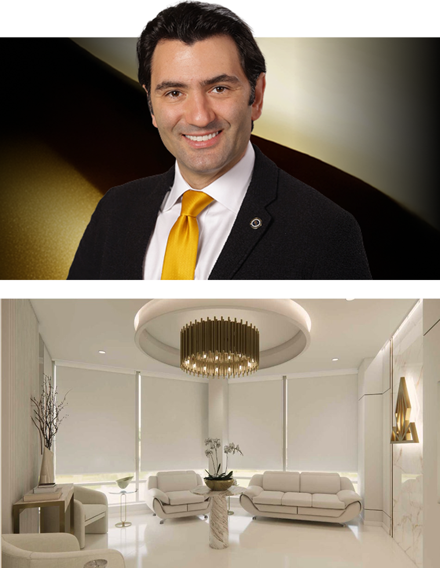 Dr. Shervin Tabeshfar and waiting area