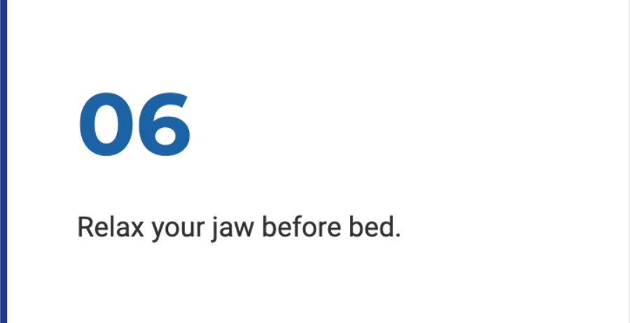 Bruxism prevention 6