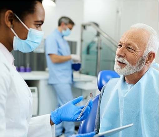 Dental implant patient