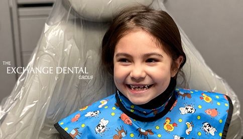 young patient from The Exchange Dental Group