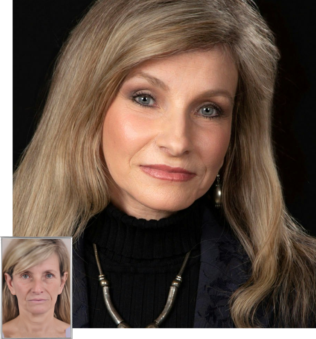 Little Rock facelift patient