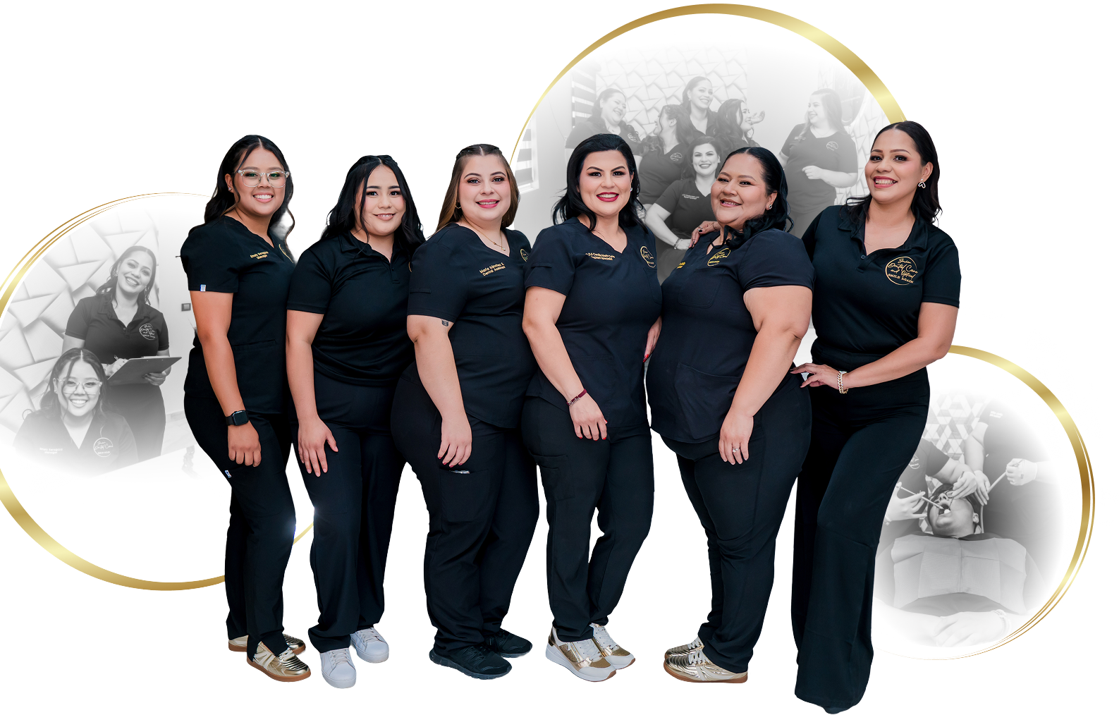 Dr. Cecilia Marín Cota and her staff