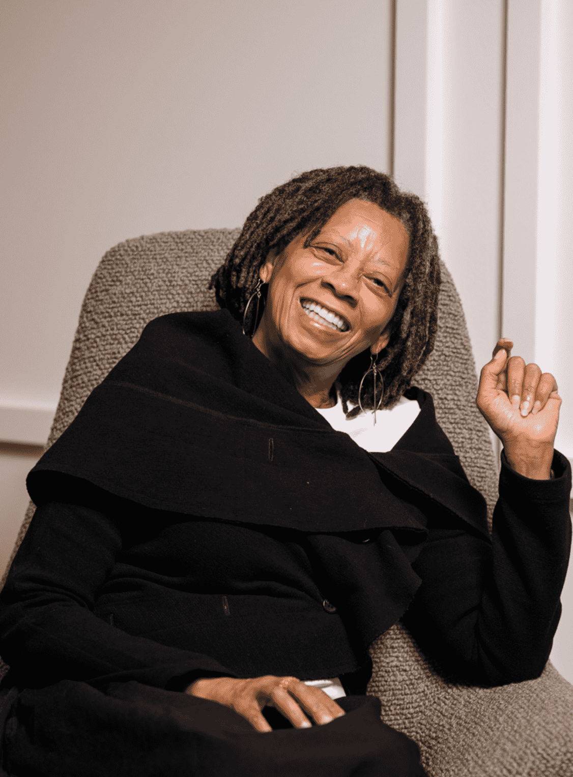 older woman with gorgeous smile