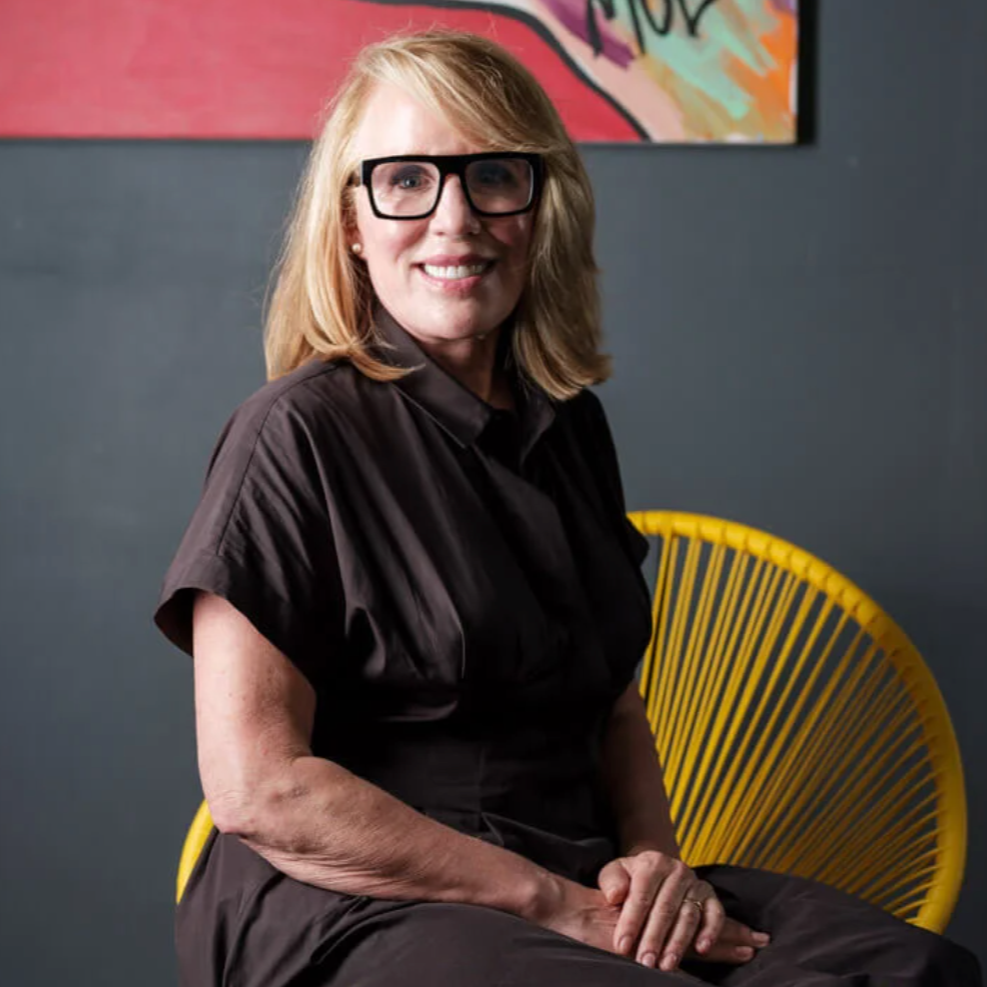 fashionable mature woman