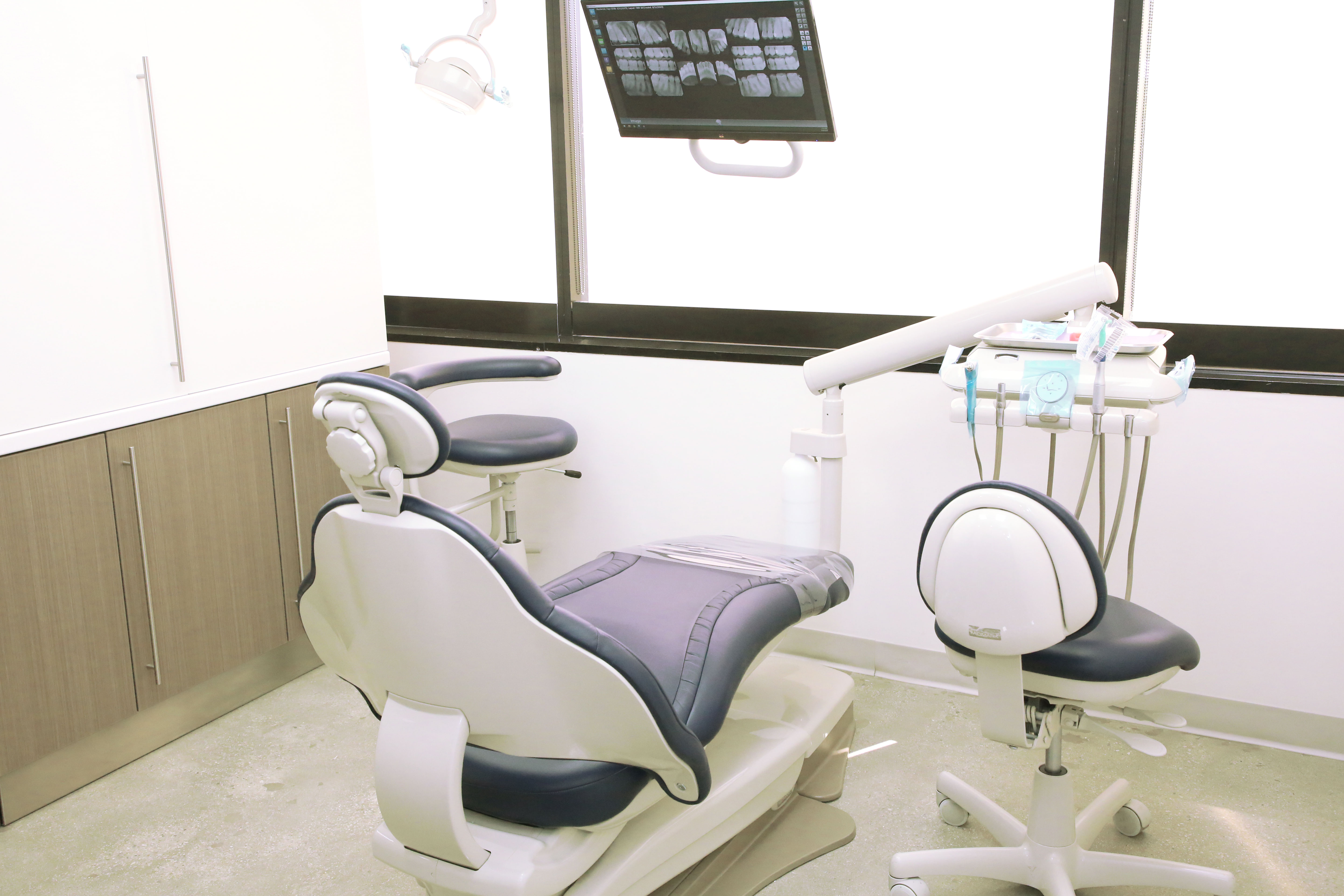 a high-tech exam room