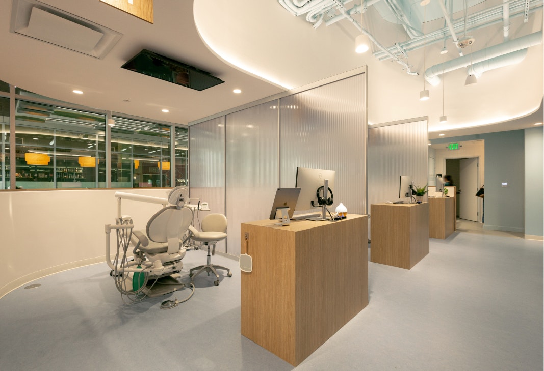 Interior of Breeze Dental