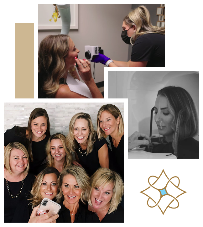 Collage of Dr. Johnson