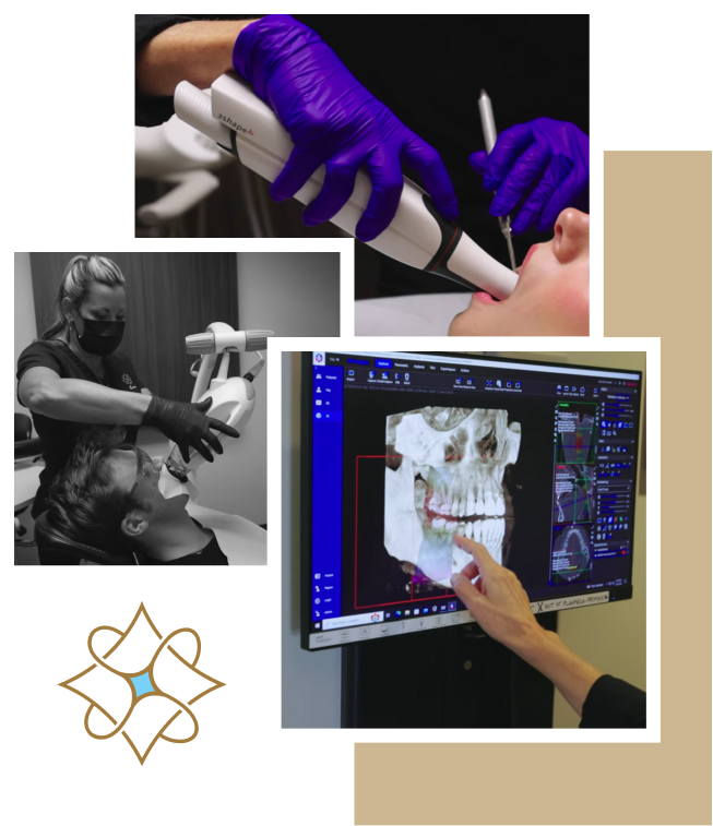 dental technology collage