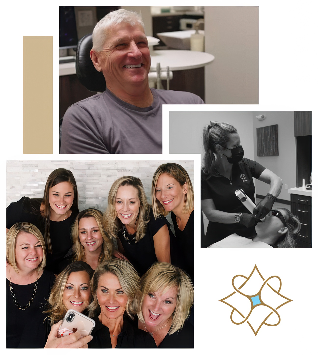 patient and provider photo collage