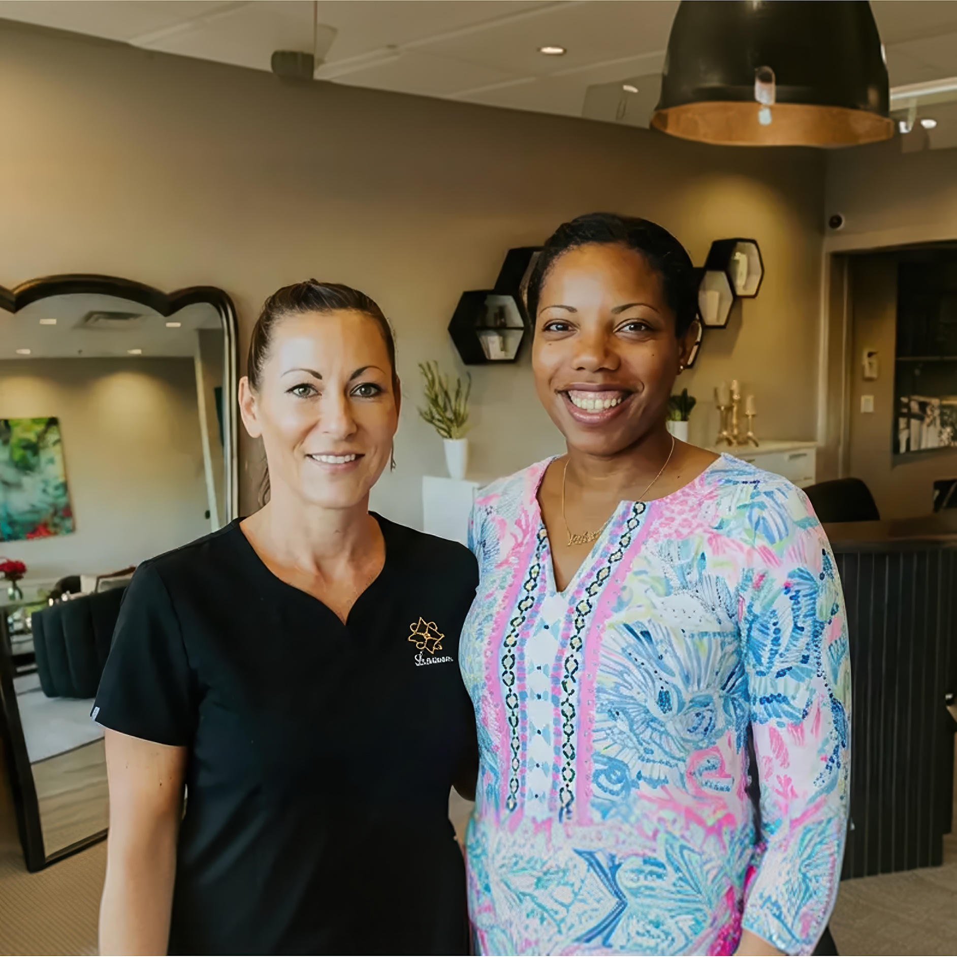 Staff and patient