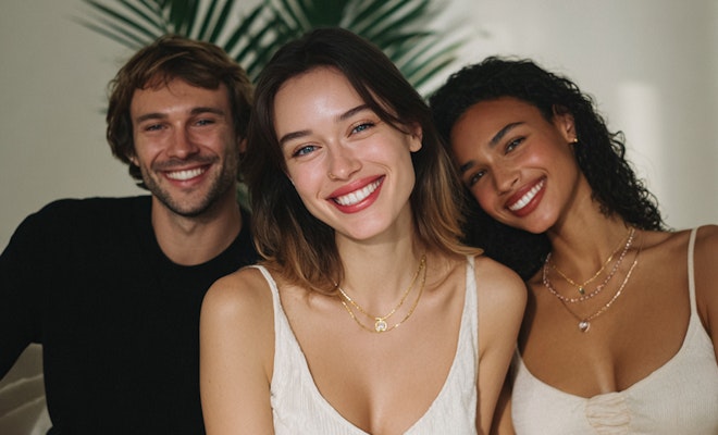 Group of people with beautiful smiles