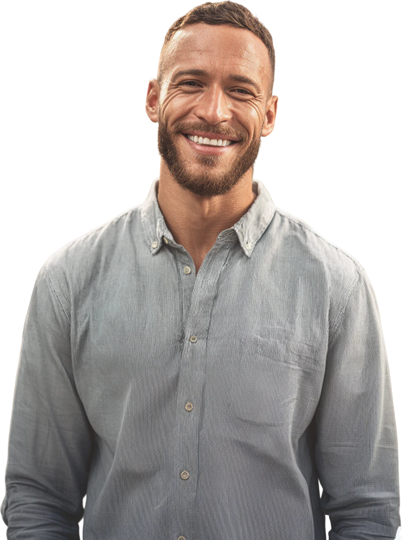 smiling young man
