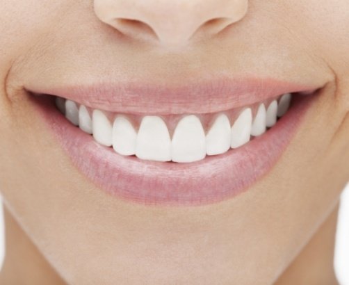 woman smiling