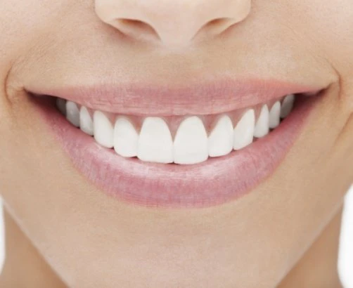 woman smiling
