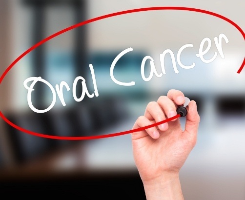 Oral Cancer sign