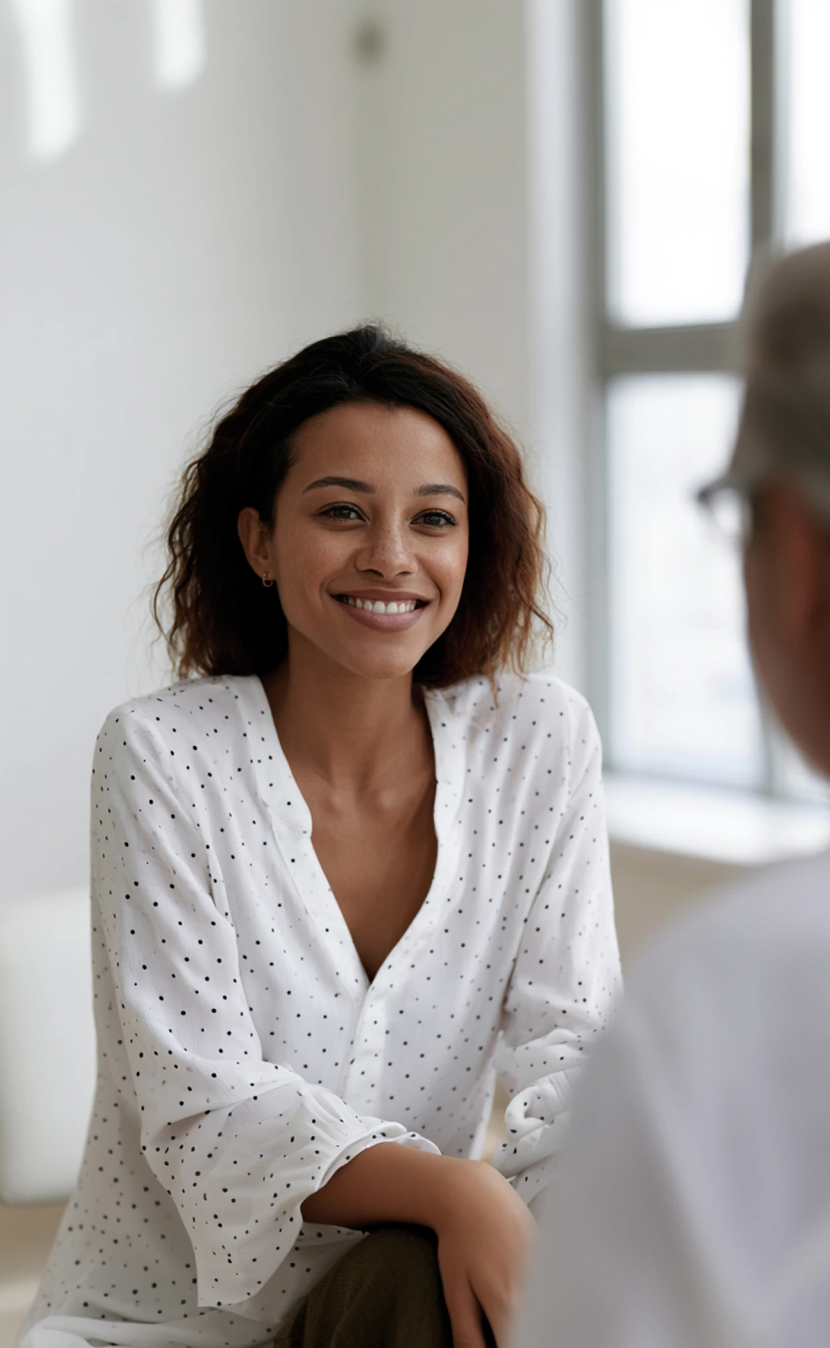 smiling young woman