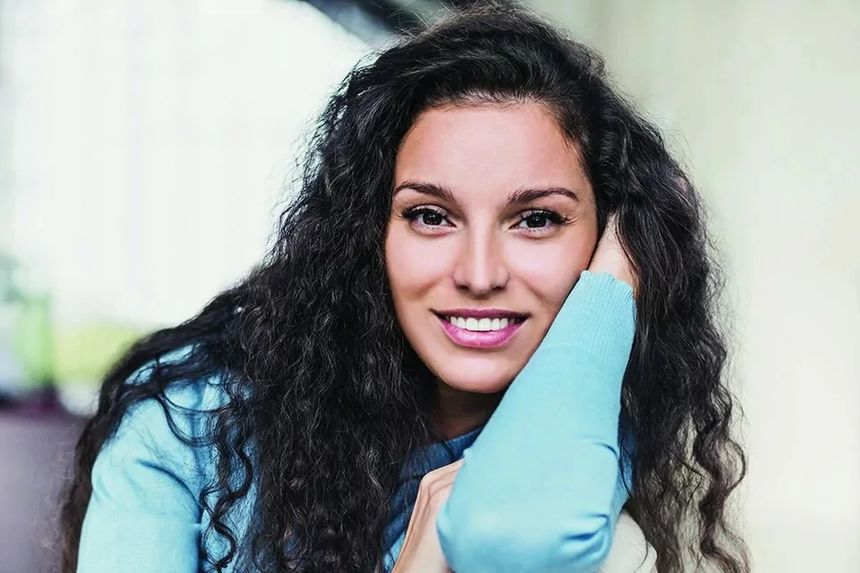 Smiling woman