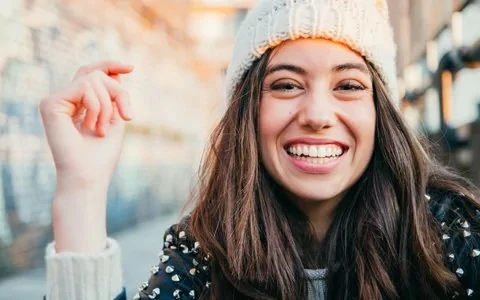 Happy woman