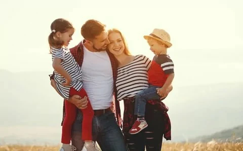 Happy family