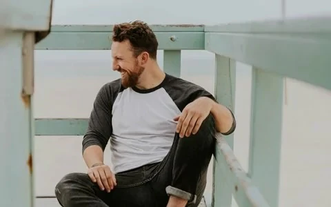 man smiling