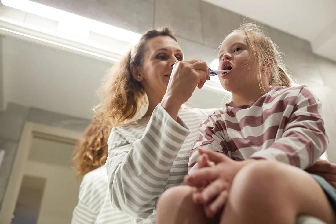 Special needs dental exam