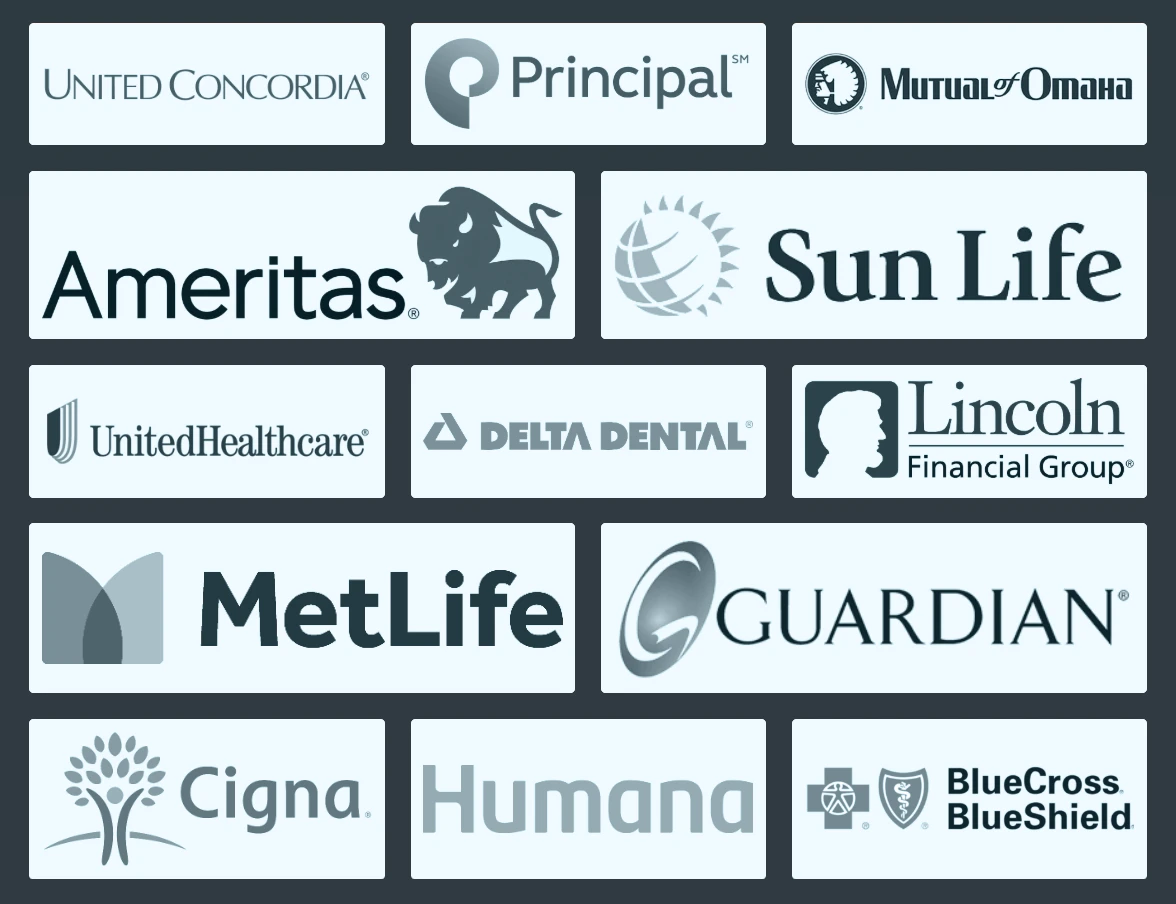 Accepted insurances
