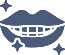 sparkle smile icon